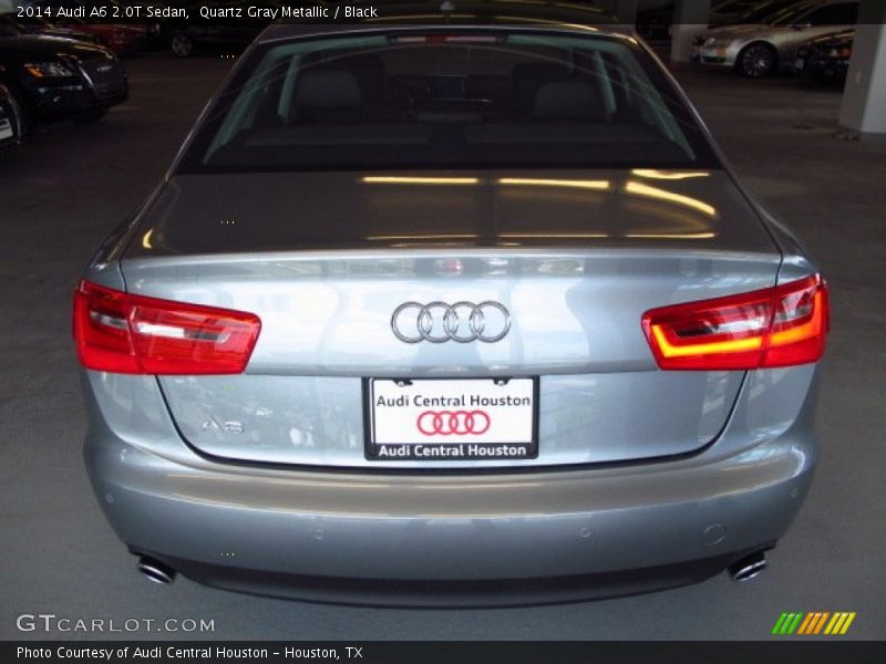 Quartz Gray Metallic / Black 2014 Audi A6 2.0T Sedan