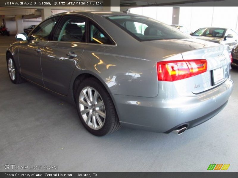 Quartz Gray Metallic / Black 2014 Audi A6 2.0T Sedan