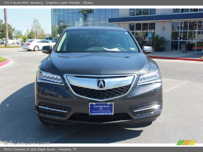 Graphite Luster Metallic / Ebony 2014 Acura MDX Advance