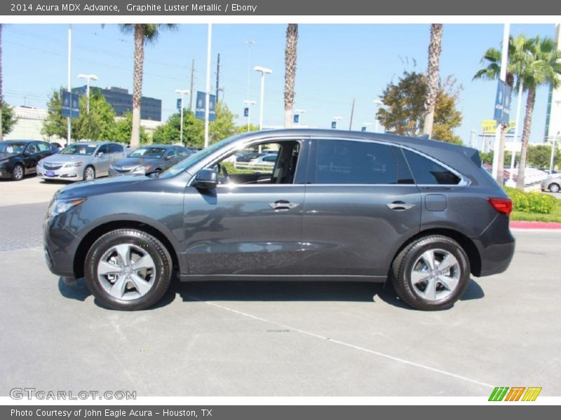Graphite Luster Metallic / Ebony 2014 Acura MDX Advance