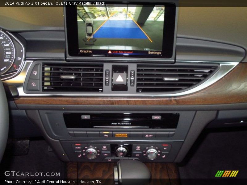 Quartz Gray Metallic / Black 2014 Audi A6 2.0T Sedan