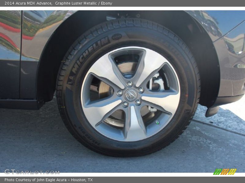 Graphite Luster Metallic / Ebony 2014 Acura MDX Advance