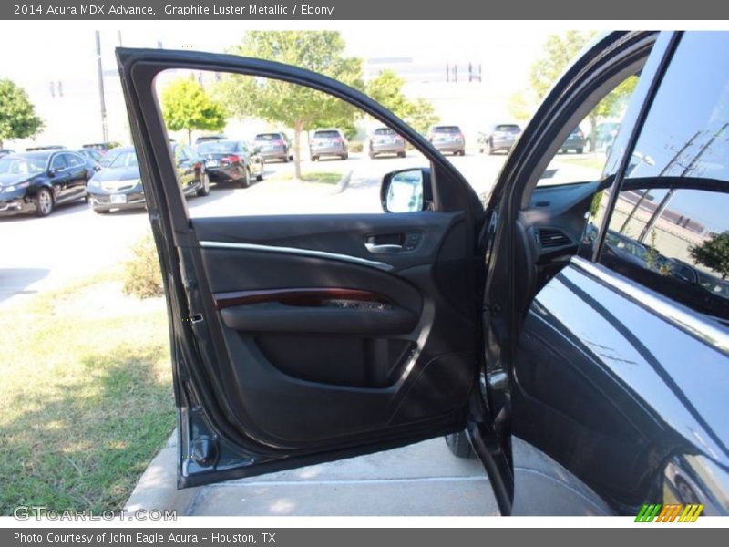 Graphite Luster Metallic / Ebony 2014 Acura MDX Advance
