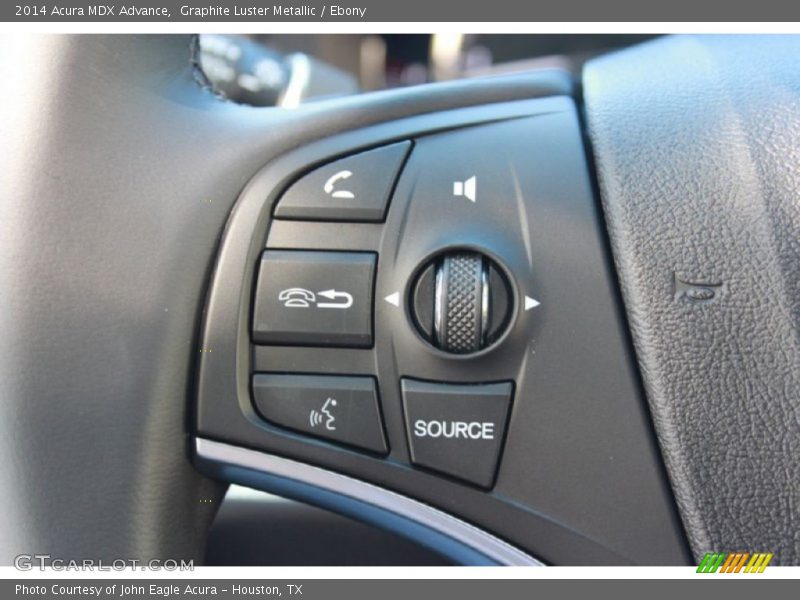 Graphite Luster Metallic / Ebony 2014 Acura MDX Advance