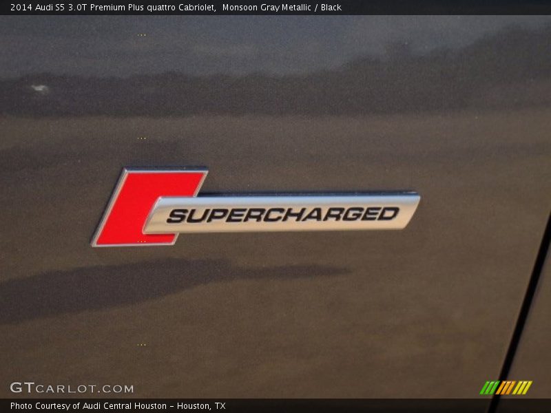 Monsoon Gray Metallic / Black 2014 Audi S5 3.0T Premium Plus quattro Cabriolet