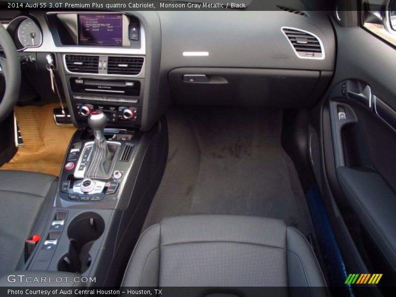 Monsoon Gray Metallic / Black 2014 Audi S5 3.0T Premium Plus quattro Cabriolet