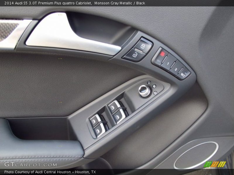 Monsoon Gray Metallic / Black 2014 Audi S5 3.0T Premium Plus quattro Cabriolet