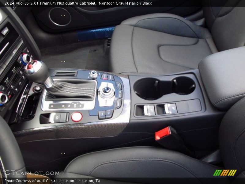 Monsoon Gray Metallic / Black 2014 Audi S5 3.0T Premium Plus quattro Cabriolet