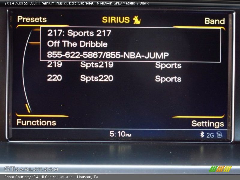 Monsoon Gray Metallic / Black 2014 Audi S5 3.0T Premium Plus quattro Cabriolet
