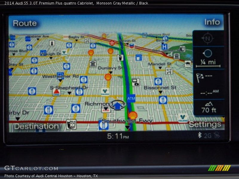 Navigation of 2014 S5 3.0T Premium Plus quattro Cabriolet