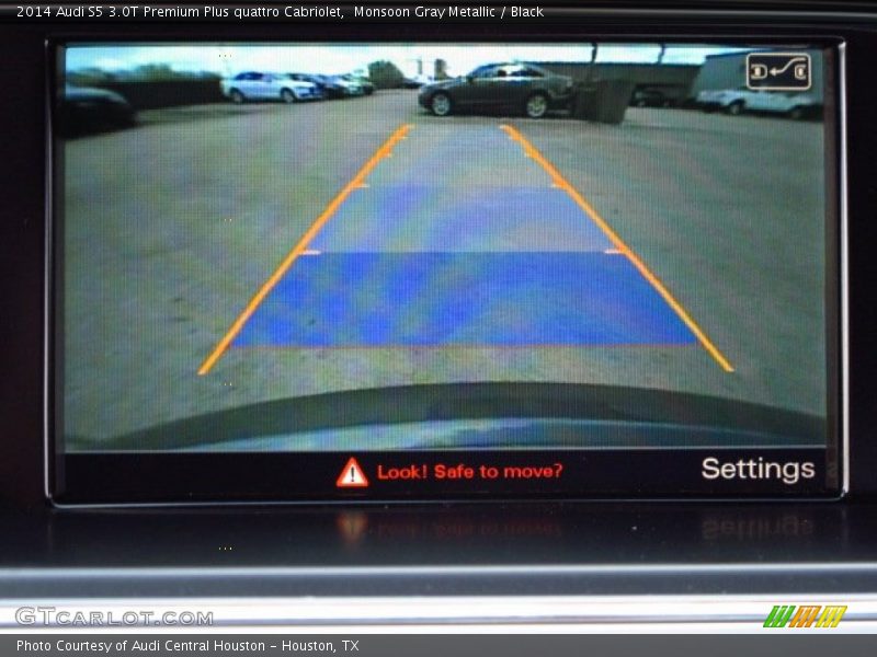 Monsoon Gray Metallic / Black 2014 Audi S5 3.0T Premium Plus quattro Cabriolet