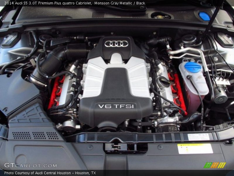  2014 S5 3.0T Premium Plus quattro Cabriolet Engine - 3.0 Liter Supercharged TFSI DOHC 24-Valve VVT V6