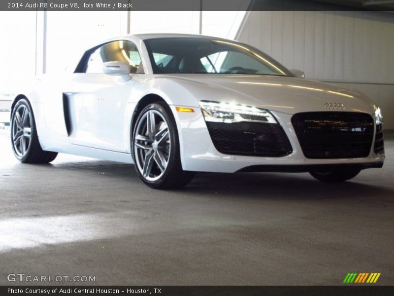 Ibis White / Black 2014 Audi R8 Coupe V8
