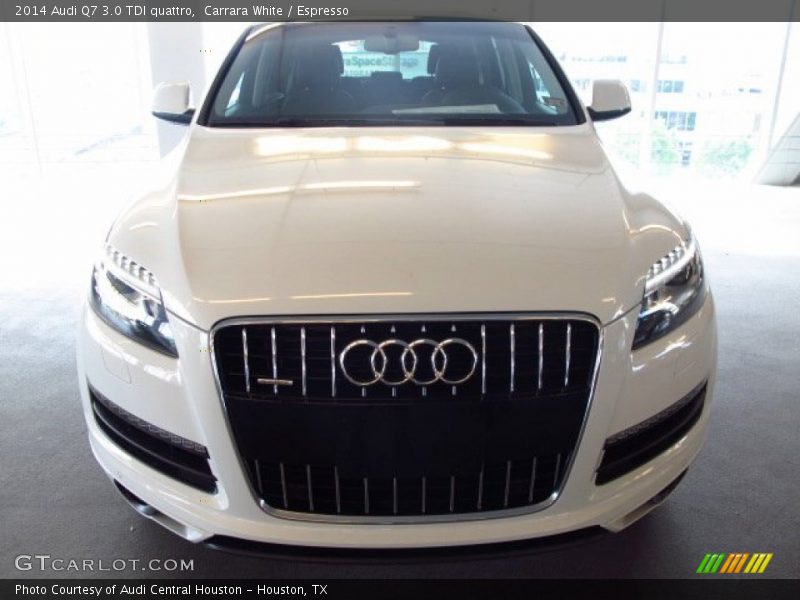 Carrara White / Espresso 2014 Audi Q7 3.0 TDI quattro