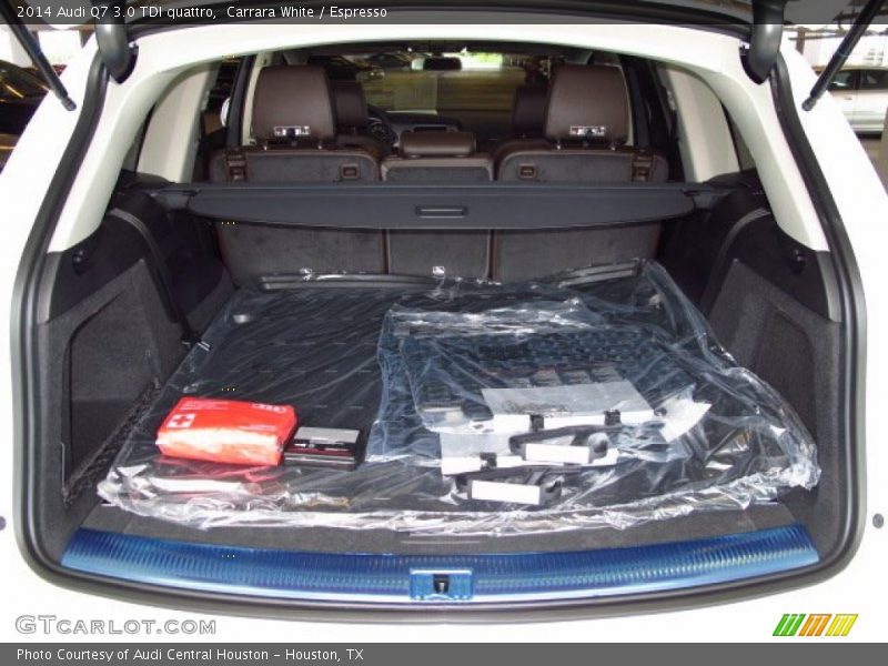 Carrara White / Espresso 2014 Audi Q7 3.0 TDI quattro