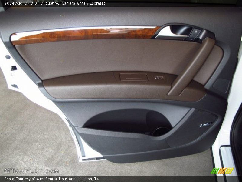 Carrara White / Espresso 2014 Audi Q7 3.0 TDI quattro