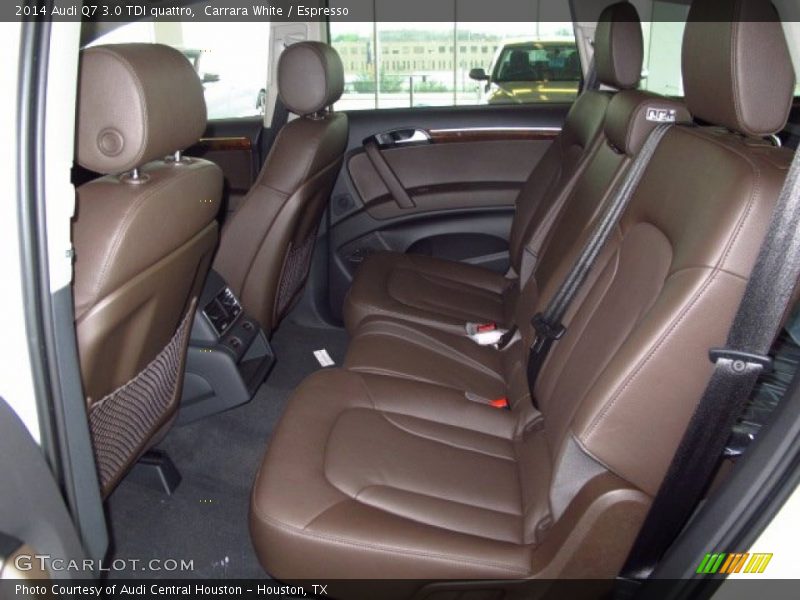 Carrara White / Espresso 2014 Audi Q7 3.0 TDI quattro