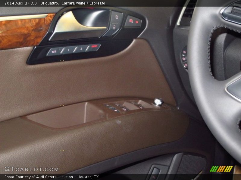 Carrara White / Espresso 2014 Audi Q7 3.0 TDI quattro
