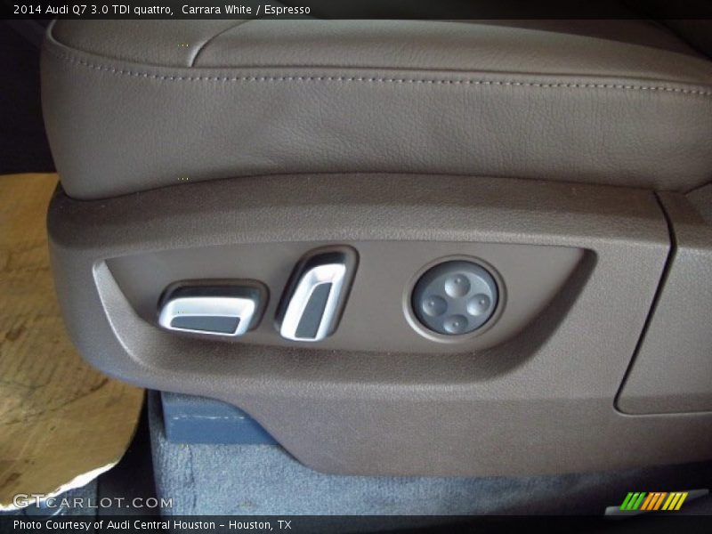 Carrara White / Espresso 2014 Audi Q7 3.0 TDI quattro