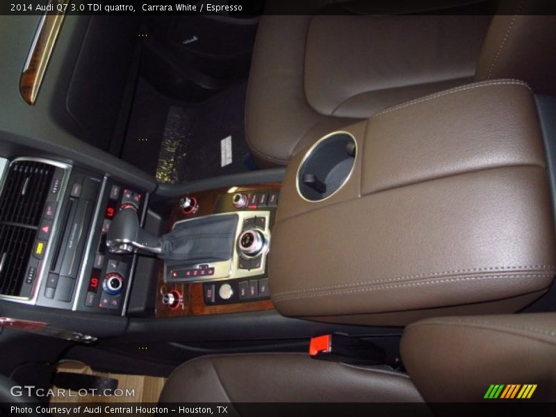 Carrara White / Espresso 2014 Audi Q7 3.0 TDI quattro