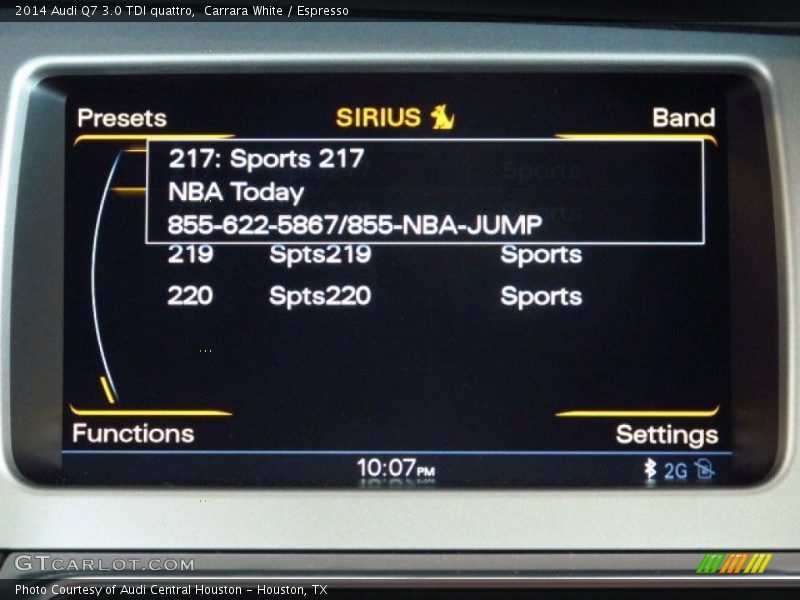 Carrara White / Espresso 2014 Audi Q7 3.0 TDI quattro