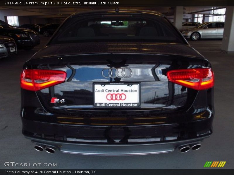 Brilliant Black / Black 2014 Audi S4 Premium plus 3.0 TFSI quattro