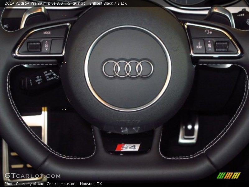 Brilliant Black / Black 2014 Audi S4 Premium plus 3.0 TFSI quattro