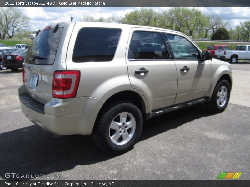 Gold Leaf Metallic / Stone 2012 Ford Escape XLS 4WD