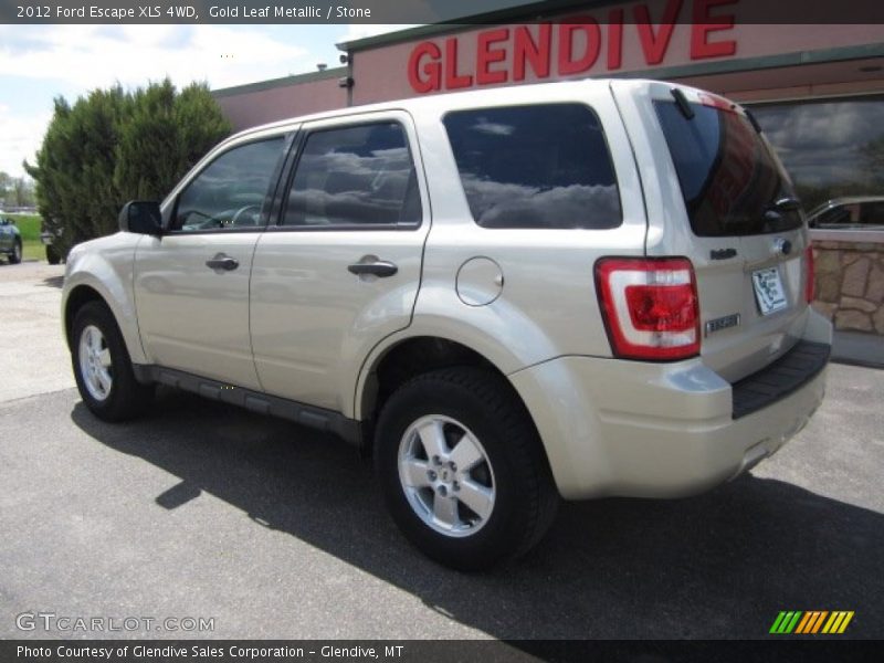 Gold Leaf Metallic / Stone 2012 Ford Escape XLS 4WD