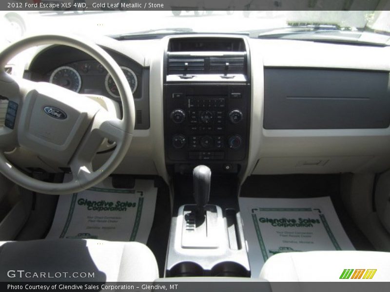 Gold Leaf Metallic / Stone 2012 Ford Escape XLS 4WD