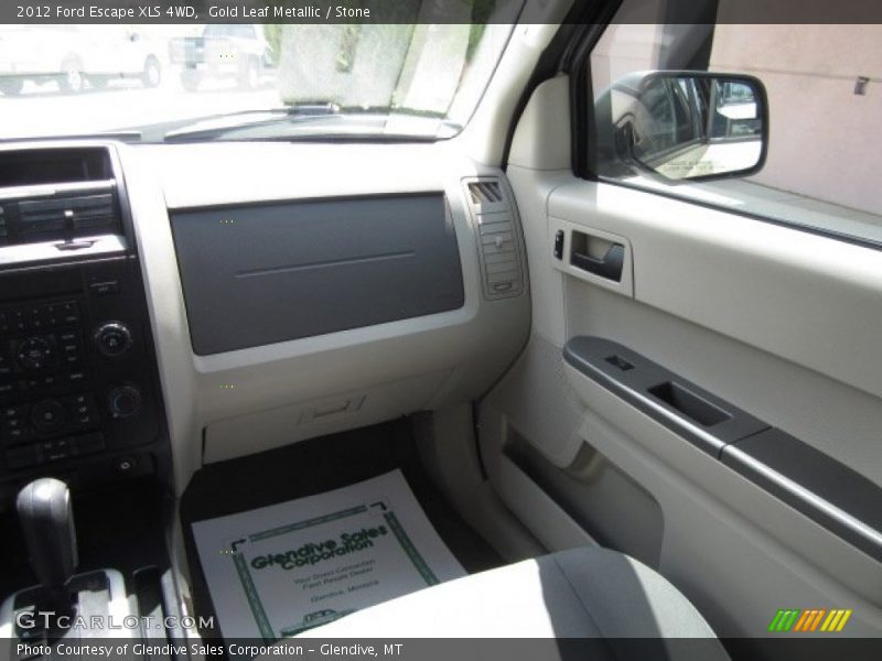 Gold Leaf Metallic / Stone 2012 Ford Escape XLS 4WD