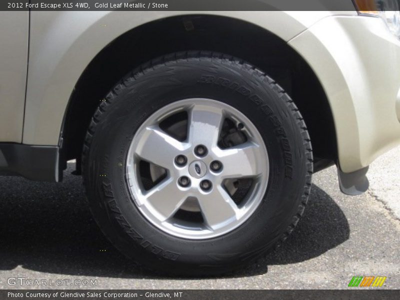 Gold Leaf Metallic / Stone 2012 Ford Escape XLS 4WD