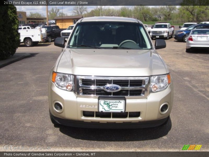 Gold Leaf Metallic / Stone 2012 Ford Escape XLS 4WD