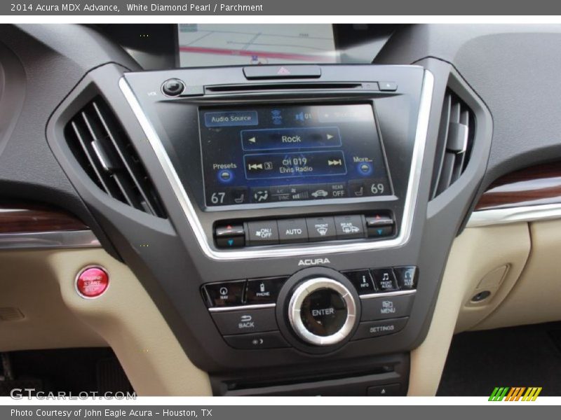 White Diamond Pearl / Parchment 2014 Acura MDX Advance