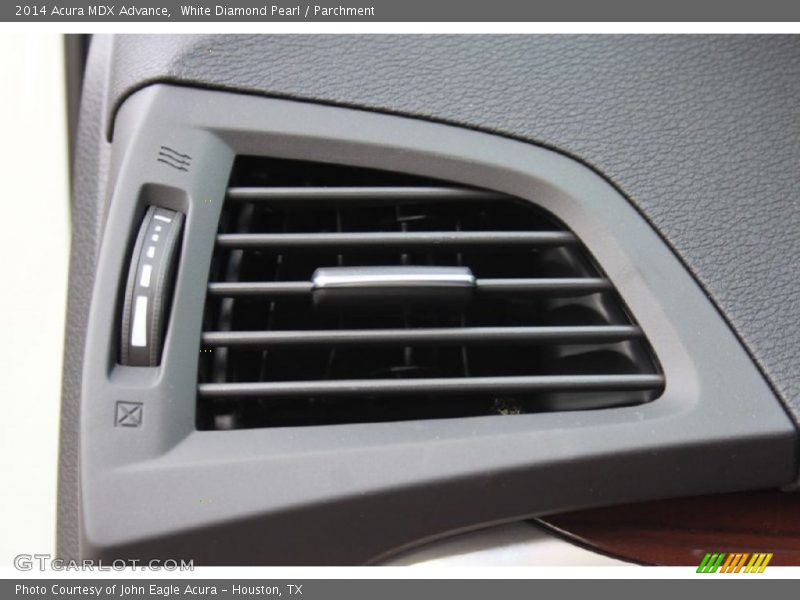 White Diamond Pearl / Parchment 2014 Acura MDX Advance