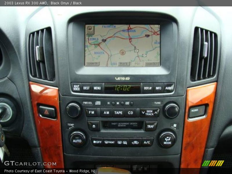 Black Onyx / Black 2003 Lexus RX 300 AWD
