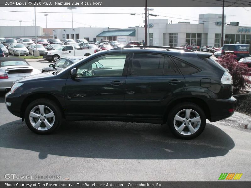 Neptune Blue Mica / Ivory 2004 Lexus RX 330 AWD