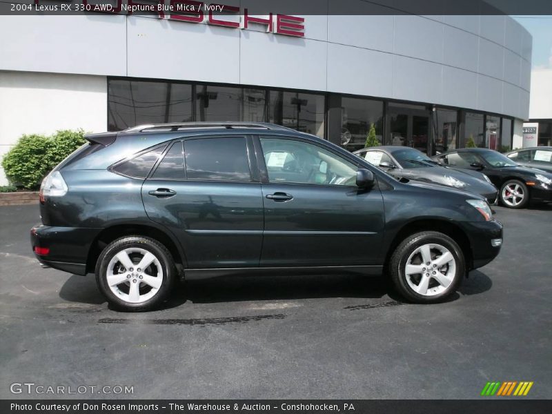 Neptune Blue Mica / Ivory 2004 Lexus RX 330 AWD