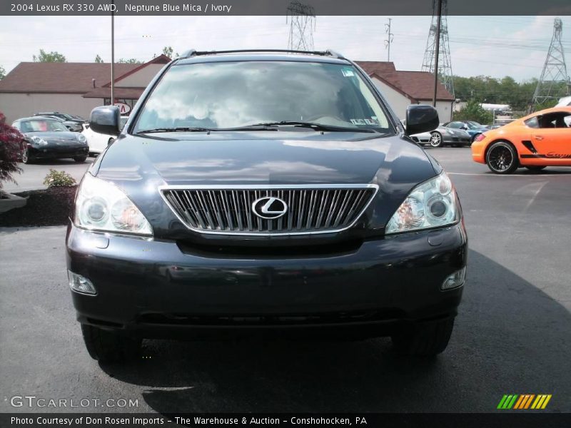Neptune Blue Mica / Ivory 2004 Lexus RX 330 AWD