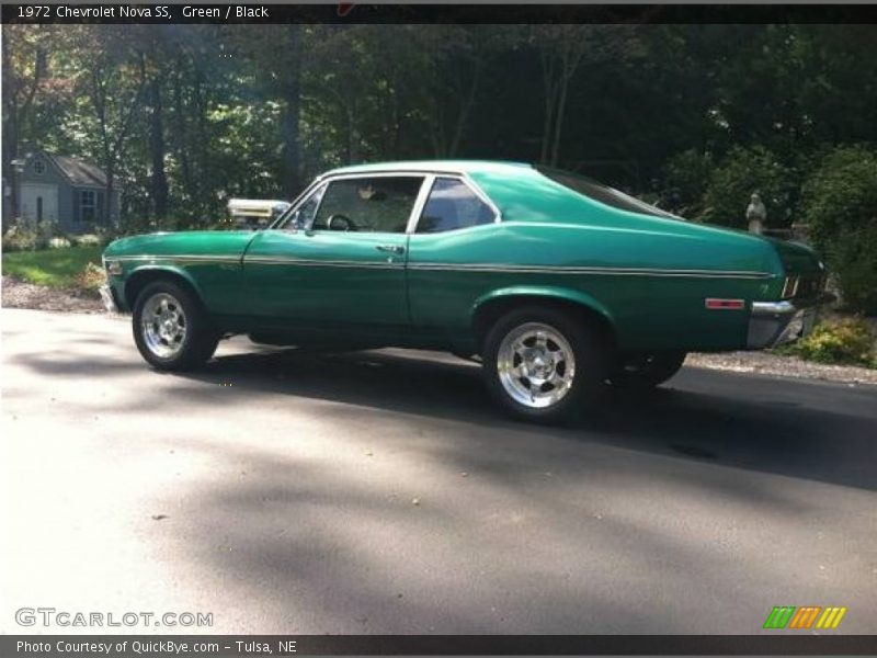 Green / Black 1972 Chevrolet Nova SS