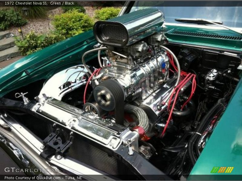 Green / Black 1972 Chevrolet Nova SS