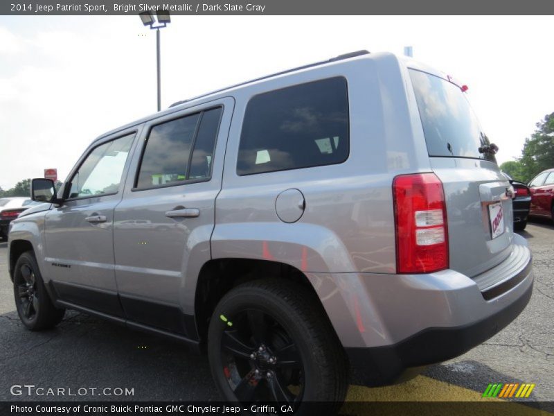 Bright Silver Metallic / Dark Slate Gray 2014 Jeep Patriot Sport