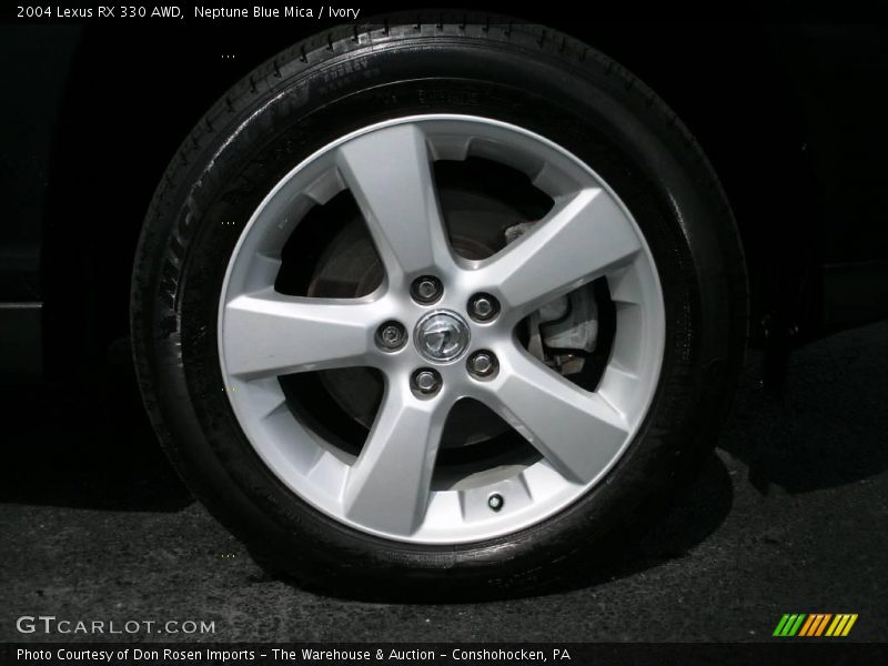 Neptune Blue Mica / Ivory 2004 Lexus RX 330 AWD