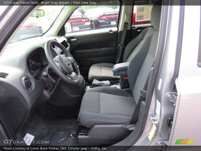 Bright Silver Metallic / Dark Slate Gray 2014 Jeep Patriot Sport