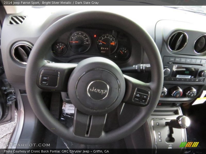 Bright Silver Metallic / Dark Slate Gray 2014 Jeep Patriot Sport