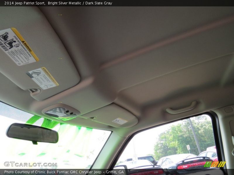 Bright Silver Metallic / Dark Slate Gray 2014 Jeep Patriot Sport
