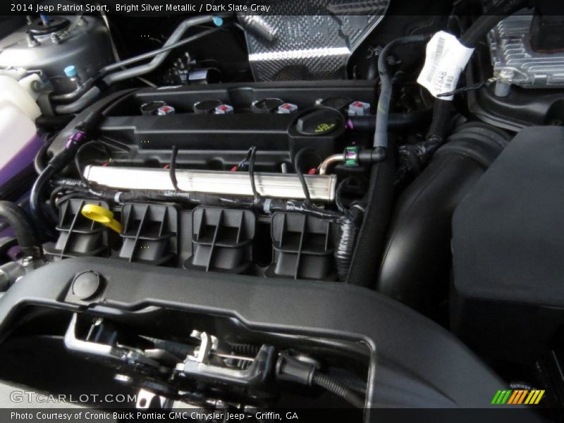 Bright Silver Metallic / Dark Slate Gray 2014 Jeep Patriot Sport