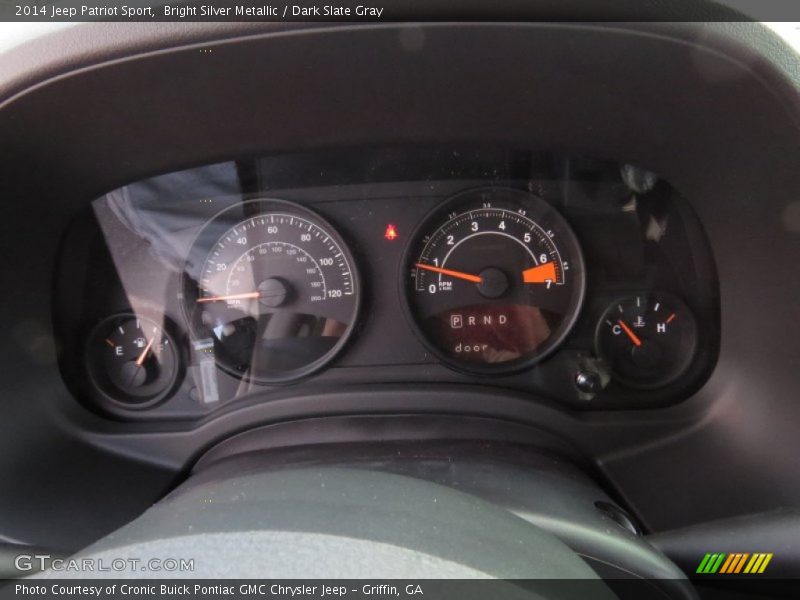 Bright Silver Metallic / Dark Slate Gray 2014 Jeep Patriot Sport