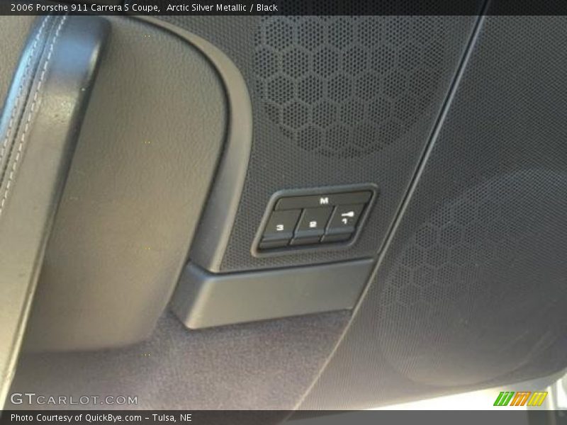 Arctic Silver Metallic / Black 2006 Porsche 911 Carrera S Coupe