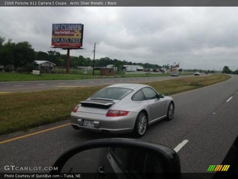 Arctic Silver Metallic / Black 2006 Porsche 911 Carrera S Coupe